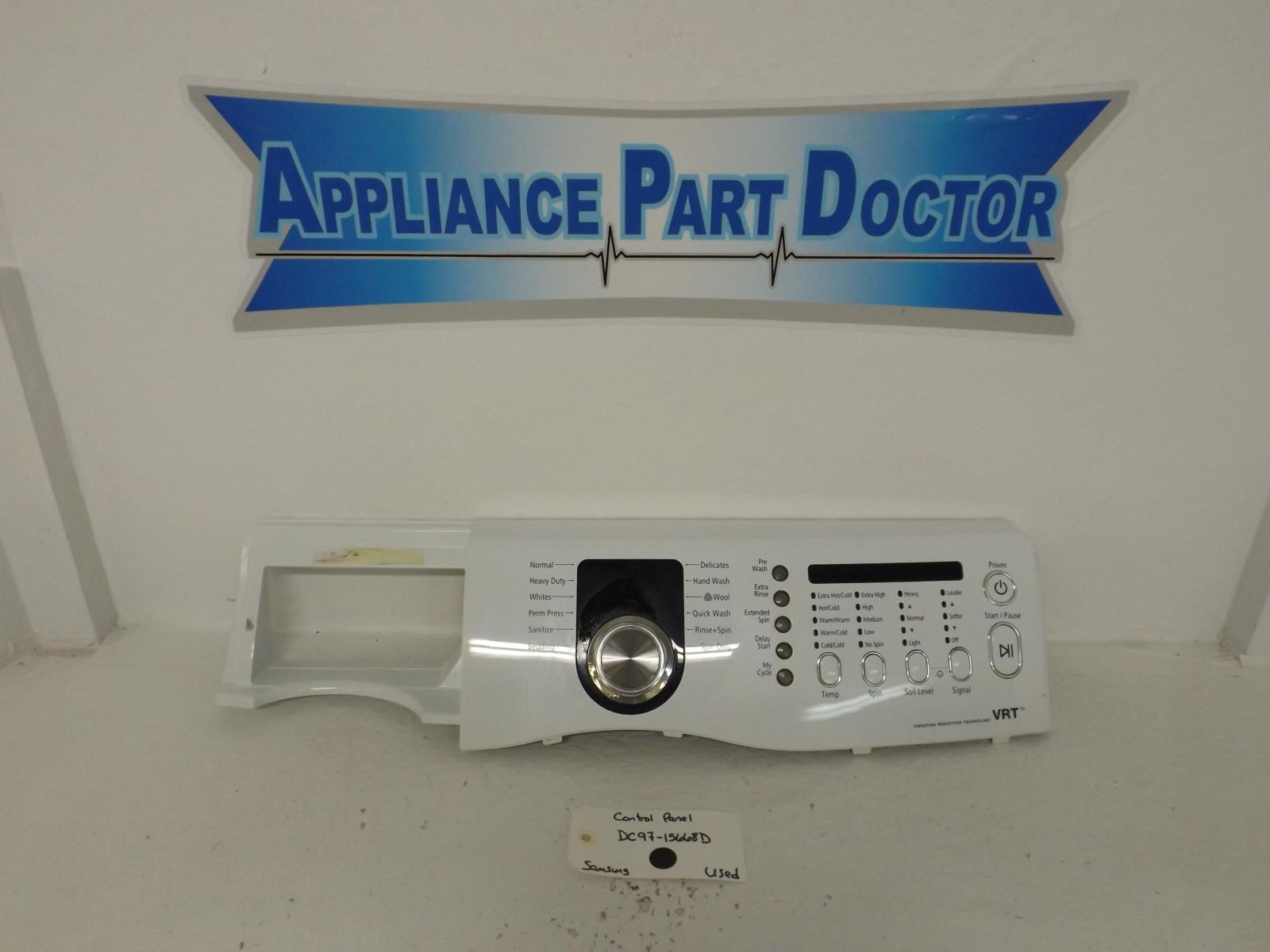 Samsung Washer DC97-15668D Control Panel Used Samsung Washer DC97-15668D Control Panel Used